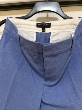 Banana Republic Light Blue Tailored Dress Pants